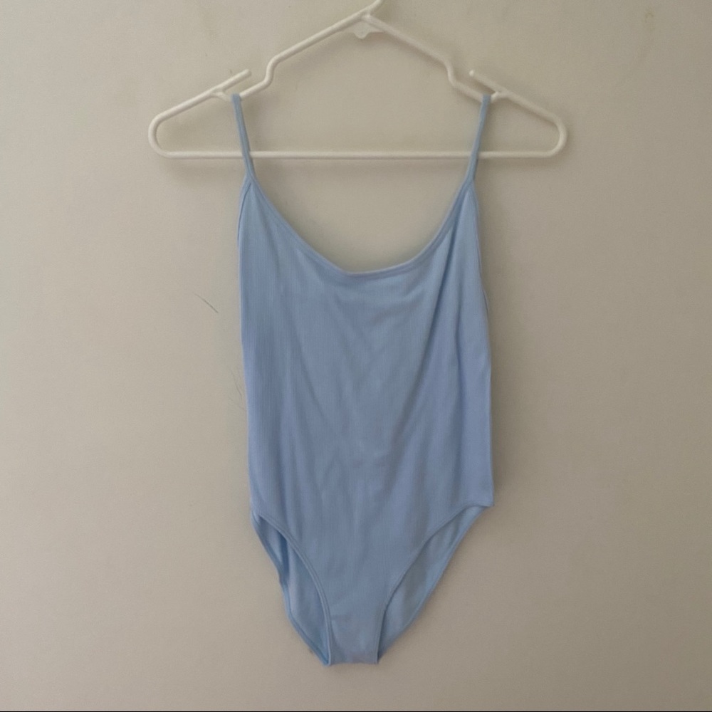 Me to We | Pastel Blue Bodysuit Small